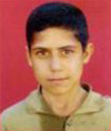 Hadadi Mohammad Reza Hadadi, a teenager sentenced to death