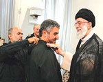 Photo: Khamenei promoting Jafari to the rank of IRGC Major General Photo: Khamenei promoting Jafari to the rank of IRGC Major General