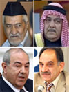 Leader of four major Iraqi parties Leader of four major Iraqi parties