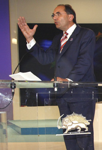 Dr. Alejo Vidal-Quadras, the European Parliament Vice-president Dr. Alejo Vidal-Quadras, the European Parliament Vice-president