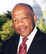 U.S. Congressman John Lewis, a Democrat from Georgia and a distinguished civil rights leader U.S. Congressman John Lewis, a Democrat from Georgia and a distinguished civil rights leader