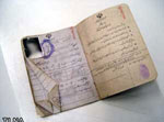 Image of an Iranian birth certificate Image of an Iranian birth certificate
