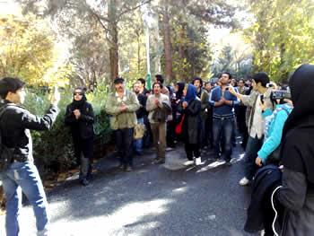 Allameh University sit-in and demonstrations Allameh University sit-in and demonstrations