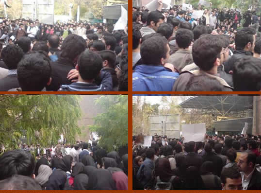 Students demonstrate on Polytechnic University campus Students demonstrate on Polytechnic University campus