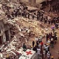 Buenos Aires (Amia bombing) on July18, 1994 killing 85 and leaving hundreds wounded Buenos Aires (Amia bombing) on July18, 1994 killing 85 and leaving hundreds wounded