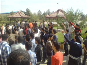 Shiraz Universtiy campus protests Shiraz Universtiy campus protests