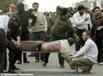Public flogging of a man in Qom Public flogging of a man in Qom