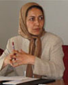 chitsaz Sarvnaz Chitsaz, Chair of the NCRI's Women's Committee