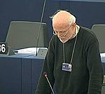 Mr. Erik Meijers, MEP from the Netherlands, speaking in the plenary session of the European Parliament on 24 April 2009 which adopted the resolution titled “Humanitarian Situation of Camp Ashraf Residents.” Mr. Erik Meijers, MEP from the Netherlands, speaking in the plenary session of the European Parliament on 24 April 2009 which adopted the resolution titled “Humanitarian Situation of Camp Ashraf Residents.”