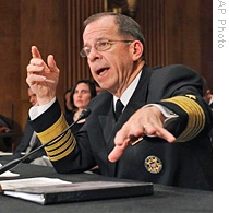 Chairman of the U.S. Joint Chiefs of Staff, Admiral Mike Mullen on Capitol Hill, 21 May 2009 Chairman of the U.S. Joint Chiefs of Staff, Admiral Mike Mullen on Capitol Hill, 21 May 2009
