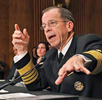 Admiral Mike Mullen, the chairman of the Joint Chiefs of Staff Admiral Mike Mullen, the chairman of the Joint Chiefs of Staff