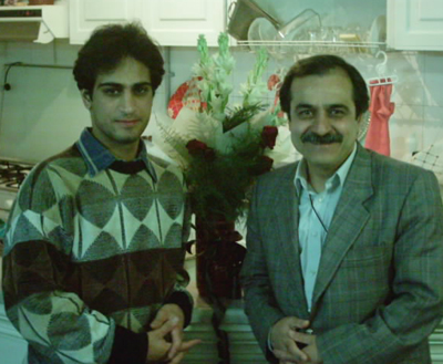 Photo: Mr. Hood Yazarlou (left) with his father Dr. Hani Yazarlou (right). Hood Yazarlou, an aeronautics and space engineering student, was arrested in Iran along her mother on February 20, 2009 during simultaneous raids on many homes across Tehran belonging to families of members of the People’s Mojahedin Organization of Iran (PMOI/MEK) residing in Ashraf City. There no reports about his condition. Mrs. Nazila Dashti, Hood’s mother, has been sentenced to three years of imprisonment for visiting her sister in Camp Asharf. Photo: Mr. Hood Yazarlou (left) with his father Dr. Hani Yazarlou (right). Hood Yazarlou, an aeronautics and space engineering student, was arrested in Iran along her mother on February 20, 2009 during simultaneous raids on many homes across Tehran belonging to families of members of the People’s Mojahedin Organization of Iran (PMOI/MEK) residing in Ashraf City. There no reports about his condition. Mrs. Nazila Dashti, Hood’s mother, has been sentenced to three years of imprisonment for visiting her sister in Camp Asharf.
