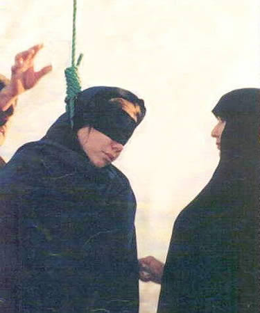File photo- A woman hanged in Iran File photo- Woman hanged in Iran