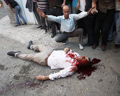 Iranian man killed by mullahs' agents in protest in Iran Man killed by mullahs' agents in protest in Iran