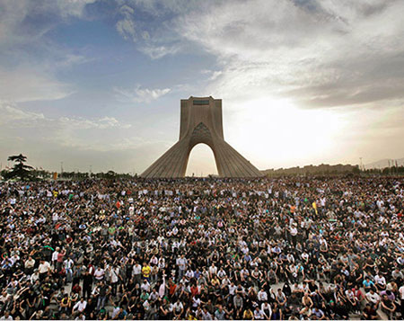 june15_azadi UN-supervised free election based on people's will for Iran - Norwegian committee