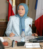 maryam-rajavi-strasbourg150 Maryam Rajavi calls on G8 to impose comprehensive sanctions against Iranian regime and oblige it to accept free UN-supervised elections