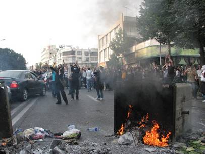 Amirabad Street, Tehran, Iran, July 9, 2009 Amirabad Street, Tehran, Iran, July 9, 2009