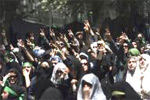 womendemo-july21 Women demonstrators in Tehran chant death to Khamenei, hail to Mossadeq