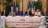 At a press conference in Paris, international lawyers, jurists, and European figures called for a UN-supervised international force to protect Camp Ashraf, home to members of the People’s Mojahedin Organization of Iran (PMOI/MEK). At a press conference in Paris, international lawyers, jurists, and European figures called for a UN-supervised international force to protect Camp Ashraf, home to members of the People’s Mojahedin Organization of Iran (PMOI/MEK).