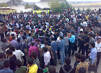Hundreds of students of Yasuj University in southwestern city of Yasuj staged an anti-government protest chanting “Students will die but will not be humiliated” Hundreds of students of Yasuj University in southwestern city of Yasuj staged an anti-government protest chanting “Students will die but will not be humiliated”