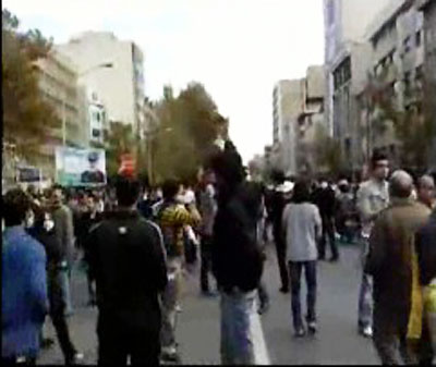 Anti-government protests in Tehran, Nov. 4, 2009 Anti-government protests in Tehran, Nov. 4, 2009