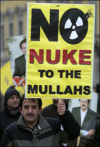 File photo: Iranian exiles protest File photo: Iranian exiles protest
