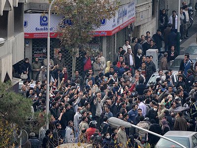 Anti-government protest in Tehran, Dec. 7, 2009 Anti-government protest in Tehran, Dec. 7, 2009
