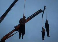 File Photo - Public hanging in Iran File Photo - Public hanging in Iran