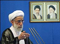 Iran: "Protests almost toppled regime," mullah Jannati says Iran: "Protests almost toppled regime," mullah Jannati says