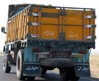 truck-on-the-road-iran