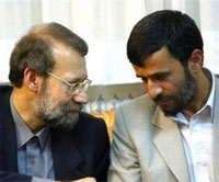 larijani-ahmadinejad