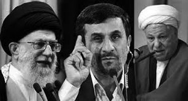Khamenei-ahmadinejad-rafsan