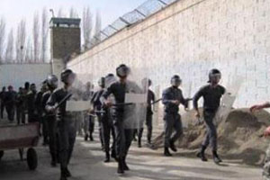 File photo: Anti-riot forces in a prison in Iran File photo: Anti-riot forces in a prison in Iran