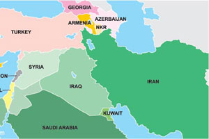 iran-georgia-map