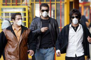 pollution-iran