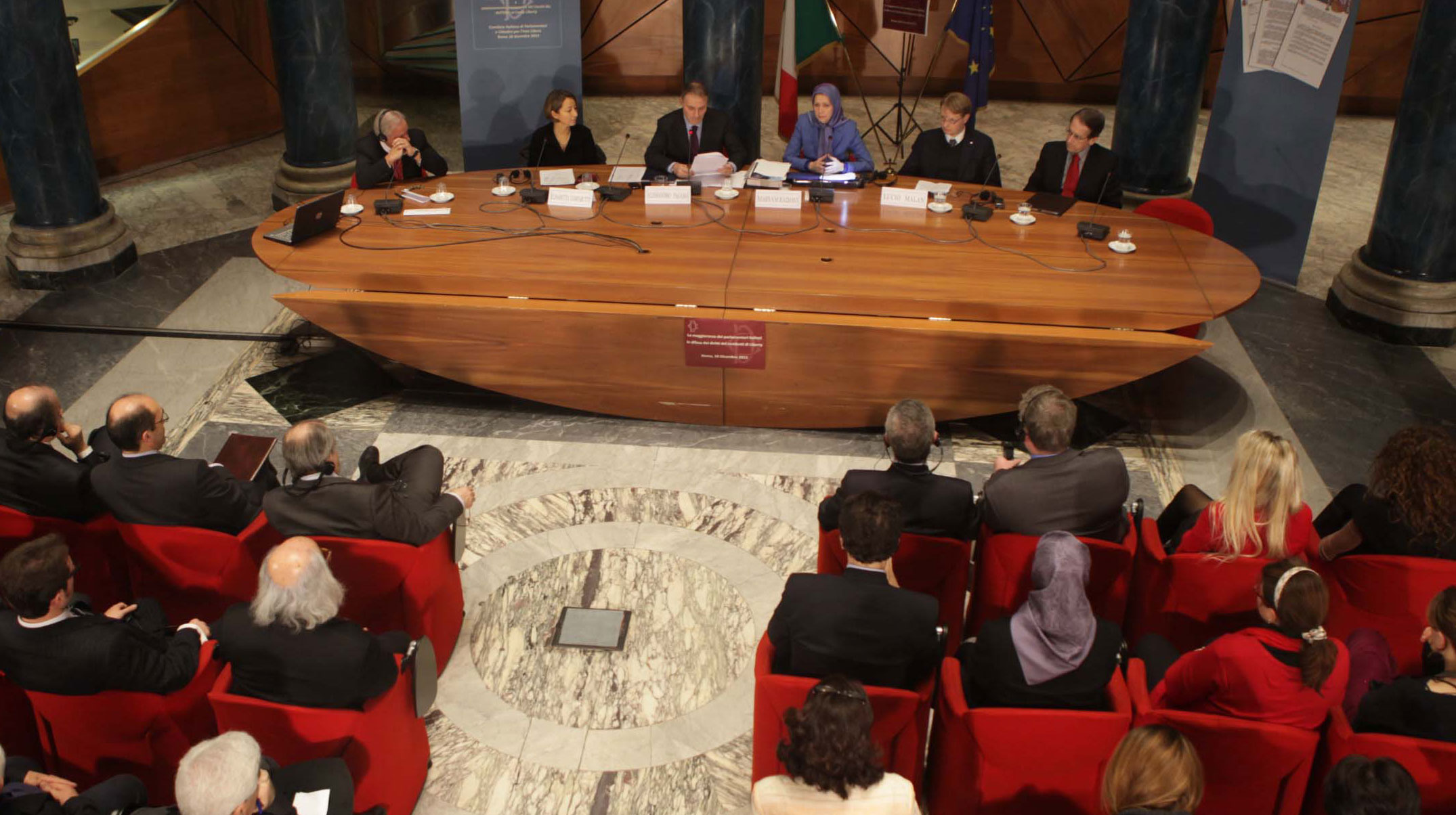 rajavi-italy-parliament700 Maryam Rajavi at the Italian Parliament