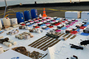 File photo: Iranian arms sent to Yemen bahrain-weapons