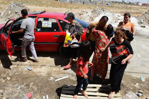 Iraqi Christian family flees Mosul