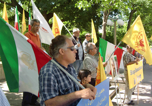 ottawa3 Supporters of the PMOI in Ottawa protest executions in Iran