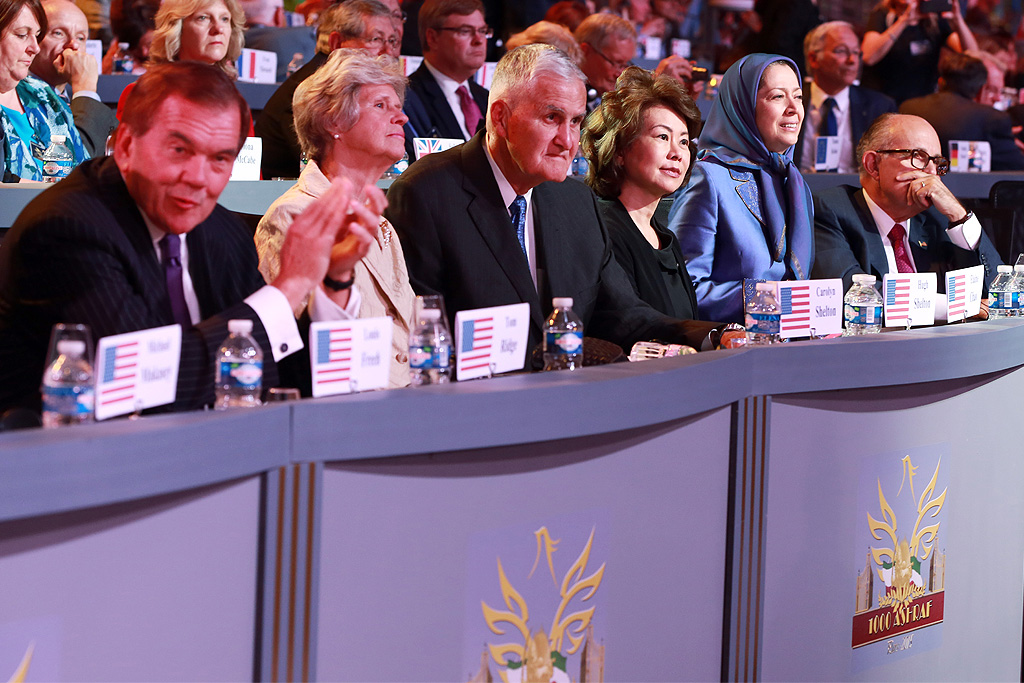 US dignitaries attend Iran Freedom rally alongside Mrs. Rajavi