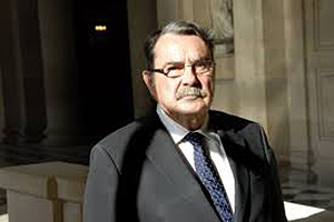 Former French Senator Jean-Pierre Michel, co-founder of the French Committee for a Democratic Iran (CFID)