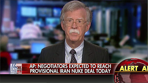  Former US Ambassador to the United Nations John Bolton 