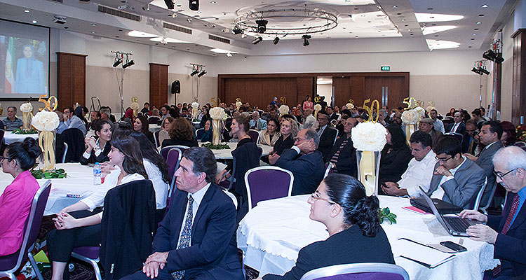 50th-anniversary12-750 Iranian supporters of Iran’s main opposition group, the PMOI (or MEK), in London