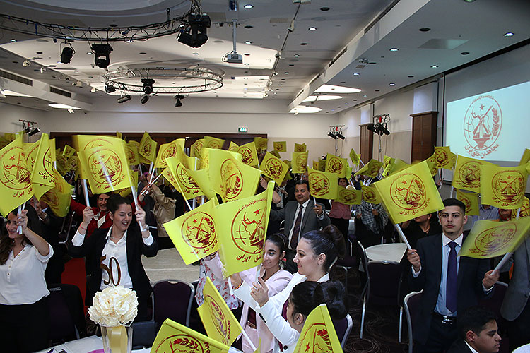 50th-anniversary14-750 Iranian supporters of Iran’s main opposition group, the PMOI (or MEK), in London