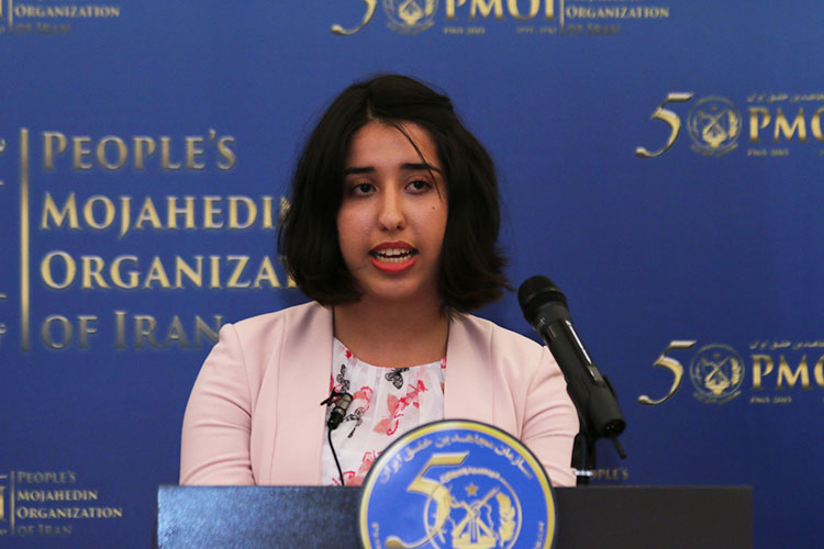 50th-anniversary23-750 Iranian supporters of Iran’s main opposition group, the PMOI (or MEK), in London