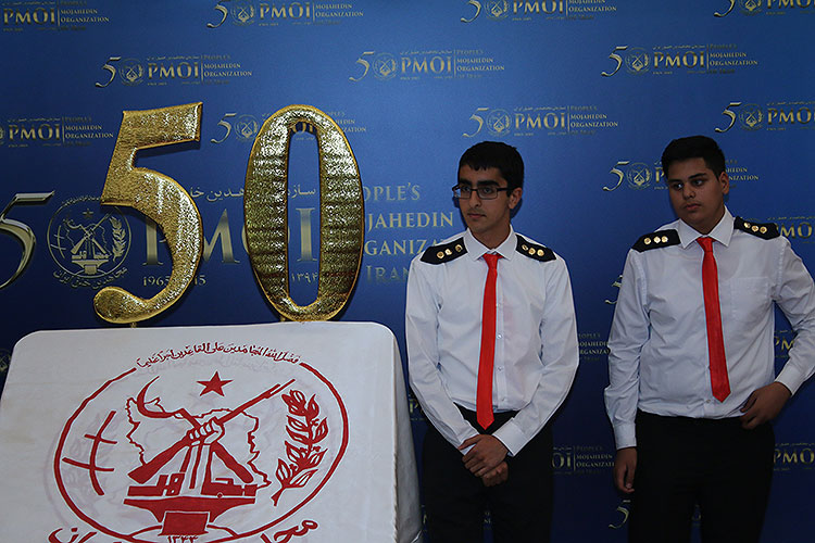 50th-anniversary27-750 Iranian supporters of Iran’s main opposition group, the PMOI (or MEK), in London