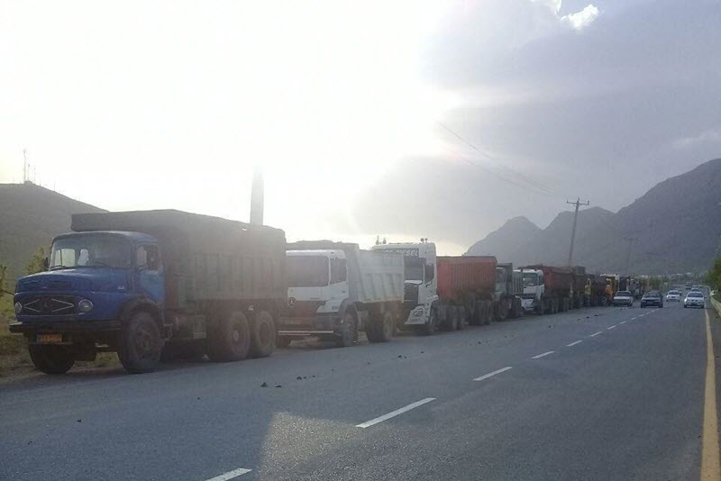 truck-drivers-Strike-Iran-30-May-1 Nationwide Truck Drivers Strike Continues on 9th Day