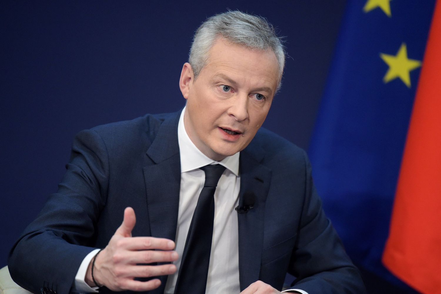French-Economy-Minister-Bruno-Le-Maire-addresses-a-conference-on-February-15-2018-at-the-Economy-Ministry-in-Paris.v French Finance Minister: It Will Be Impossible to Trade With Iran Once Us Sanctions Are Imposed