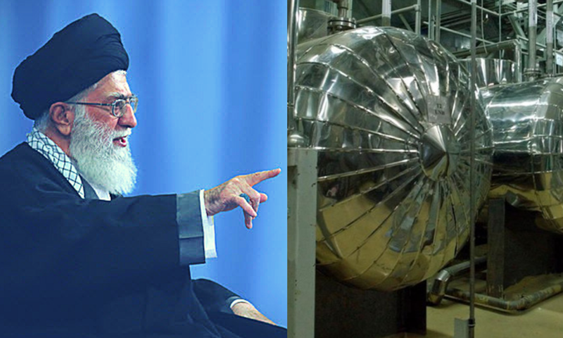 Is-Khamenei-s-Threat-of-Uranium-Enrichment Khamenei’s Threat of Uranium Enrichment