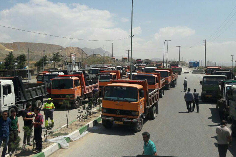 Iran-Regime-fearful-of-continuation-of-the-truck-drivers-strike Iran-Regime-fearful-of-continuation-of-the-truck-drivers-strike